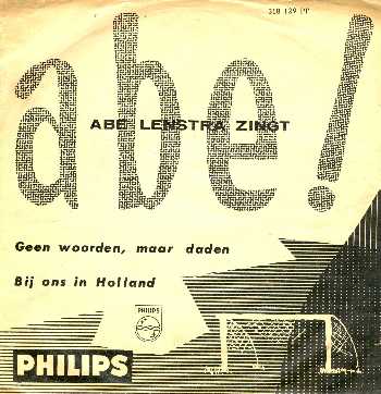 Platenhoed Abe! verzameling Maarten de Jager