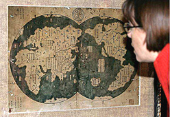 De kaart van Zheng He