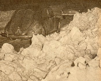 Striemende wind en kruiend ijs