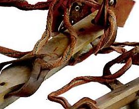  Harm Kuipers - Van start op twee linkerschaatsen.