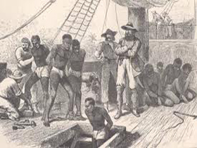 Elke slaaf moest de overkant halen